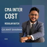 CMA Inter Costing | Regular Batch By CA Amit Sharma | For Dec 25 & Onwards Exams